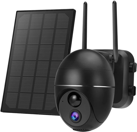 Elemage ZS-GX1S 1080p HD Solar Outdoor Security Camera